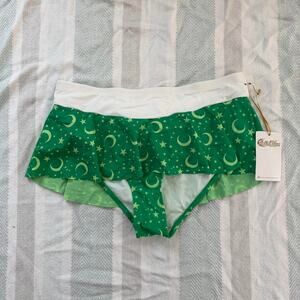 Nwt sailor moon sailor jupiter skirt swimsuit bikini bottom